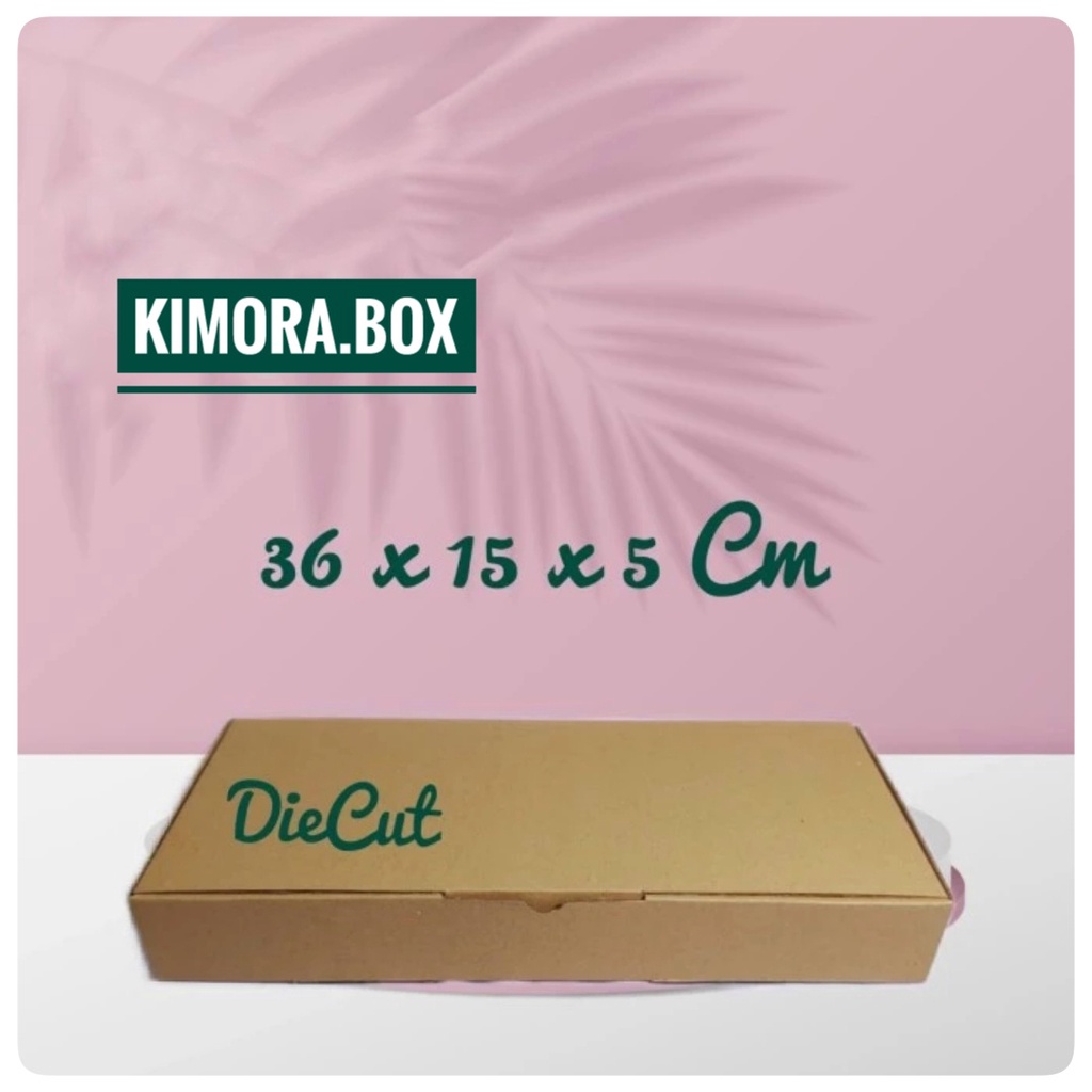 

Kardus karton box uk. 36x15x5 cm...Model die cut atau pizza