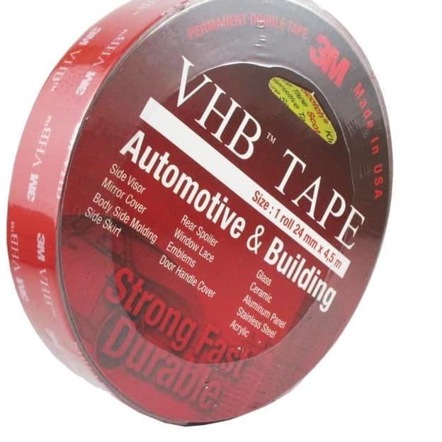 

~ ADN.in Double Tape 3M VHB 24mm x 4.5mtr Original Super Kuat Super Lengket Special !