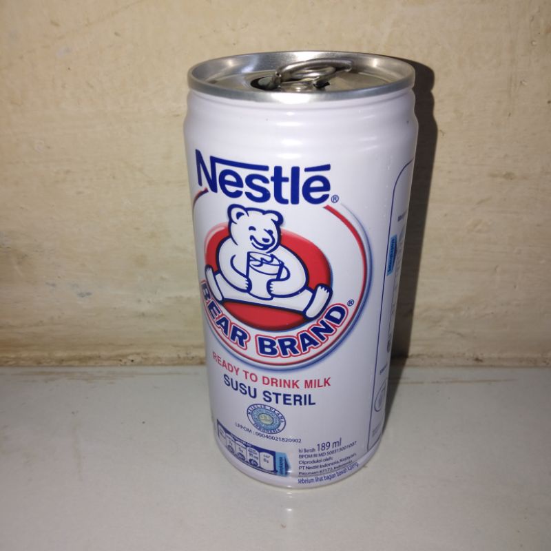 Kerajinan tangan kaleng susu beruang bekas bear brand PACKING AMAN PAKAI KARDUS