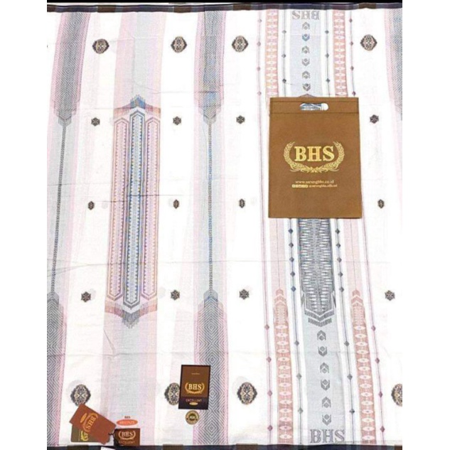 Sarung BHS Excellent Bronze JGK Putih