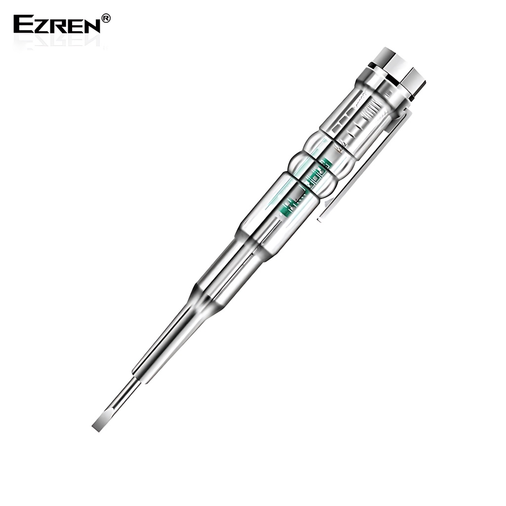 Ezren EZ-B14 Obeng Testpen Mini Lampu Indikator Alarm Test pen