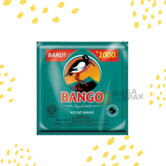 Kecap Manis Bango Sachet 19gr