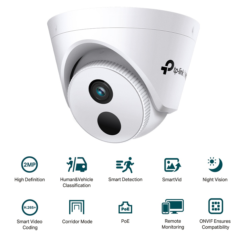 Tp-Link Camera C420I 2MP IR Turret Network Camera C 420I