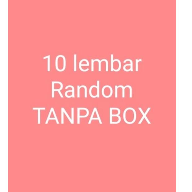 

[Seri]-S62M➸ 10 Lembar Sticker (TANPA BOX) Aesthetic Lucu untuk Tumbler/Scrapbook/cangkir DIY Lucu paling laris