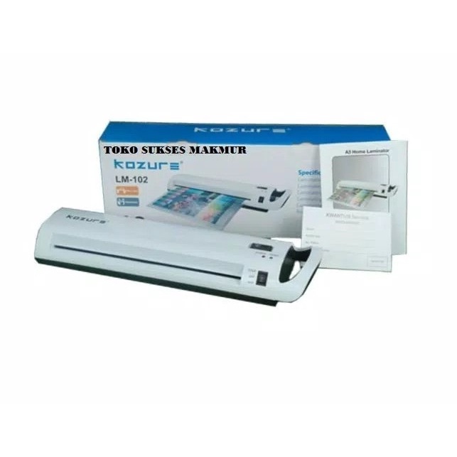 

KOZURE LM102 (A3) - MESIN LAMINATING A3 /LAMINATOR/LAMINASI 102