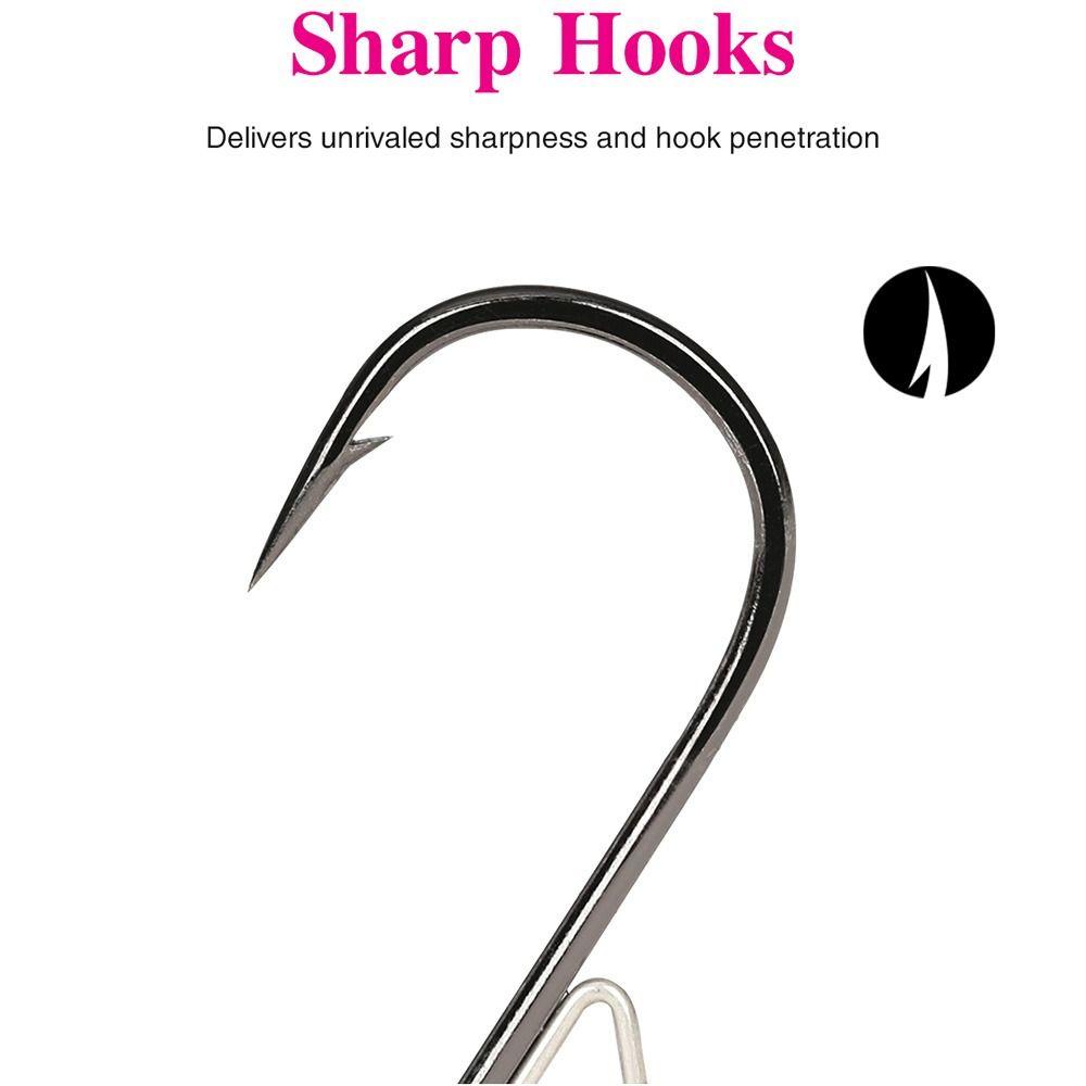 Preva Jig Head Hook 1.8g 2.7g 3.5g 5.3g Kepala Tajam Berlubang Awet