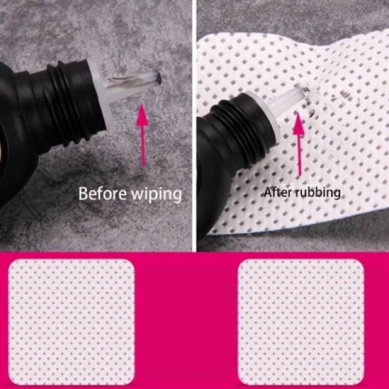 (Ecer = Tanpa Box) Cotton Wipes Remover Eyelash Glue / Tissue Pembersih Lem Eyelash Extention / Cotton Pads termurah ecer