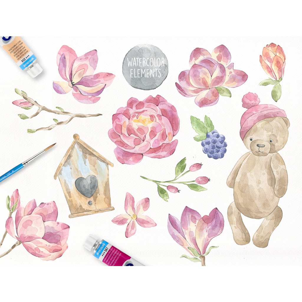 Fairytale Watercolor Collection