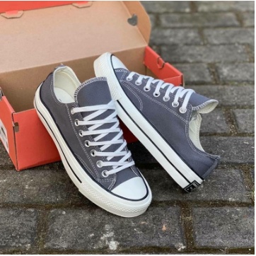 (BISA COD) SEPATU SNEAKERS CLASSIC ABU PRIA WANITA SEPATU SNEAKERS BASIC CLASSIC PREMIUM PENDEK