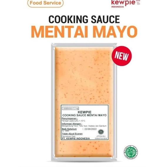 

1.1 The Best Kewpie Cooking Sauce Mentai Mayo 1kg - Saus Mentai ,.,.,.,,