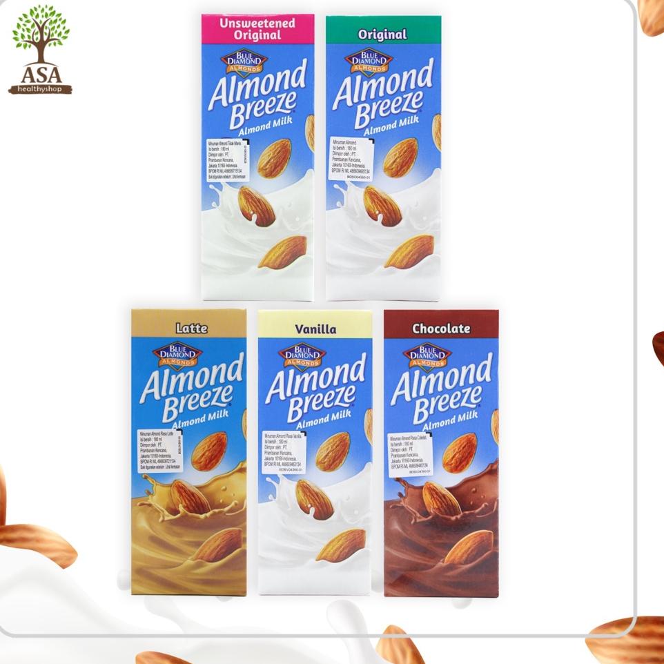 

❤[PROMO MURAH!!!]❤ Blue Diamond Almond Breeze Almond Milk 180ml