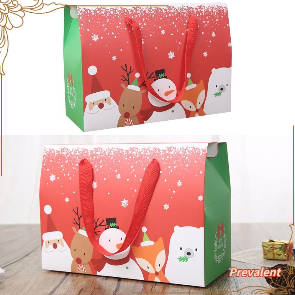 Preva Merry Christmas Kartun Liburan Besar Xmas New Year Party Candy Box