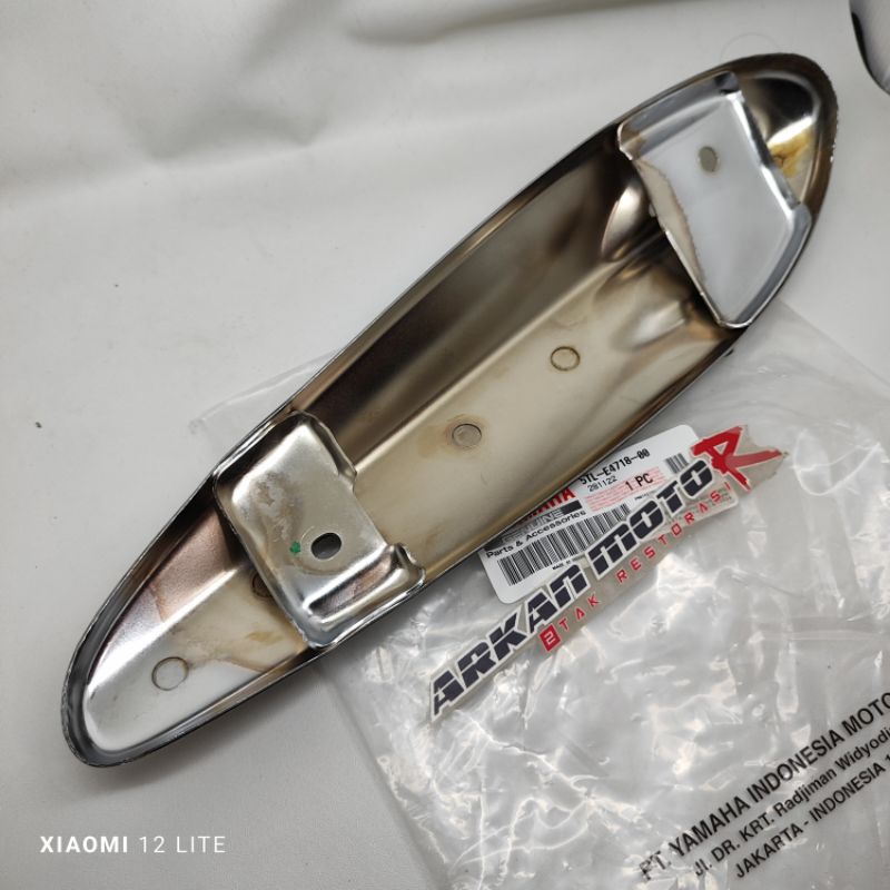 PROTECTOR TAMENG PELINDUNG KNALPOT MIO LAMA SPORTY ORIGINAL ORI YAMAHA