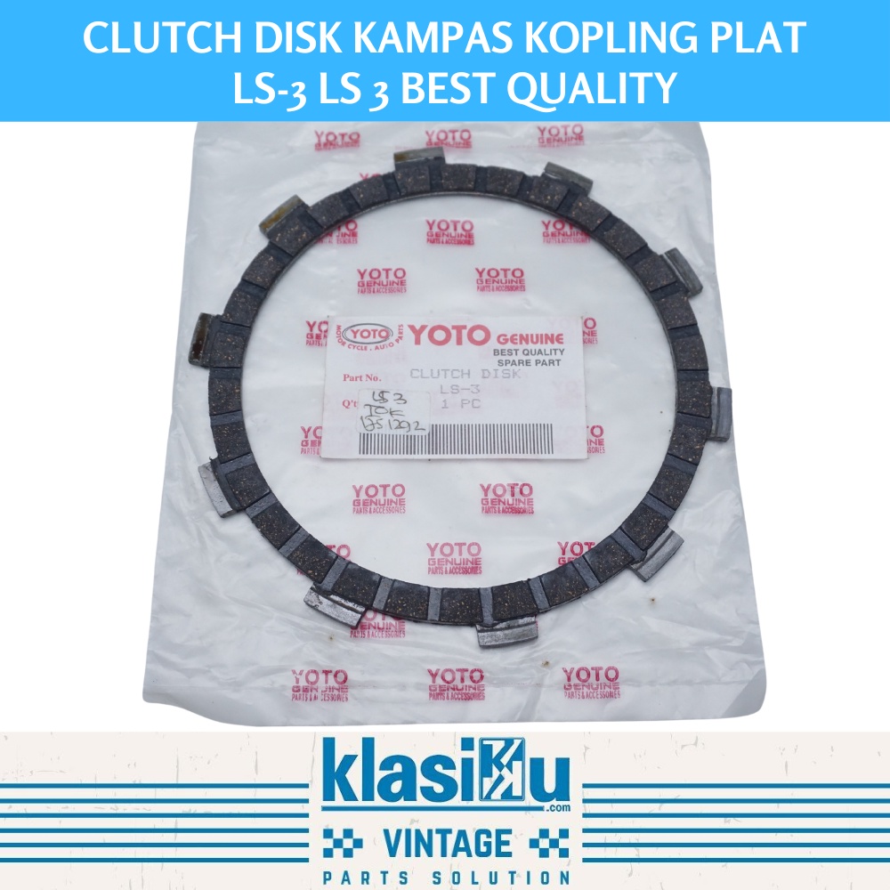 Clutch Disk Kampas Kopling Plat  Ls-3 Ls 3 Best Quality