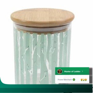 SP Delicia Toples Borosilicate Bulat Kedap Udara 700 Ml