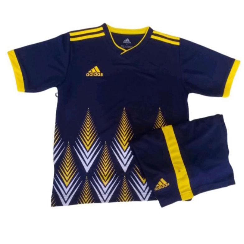 Setelan stelan Baju kaos jersey jersy jersi Training Olahraga  sepak bola futsal putsal badminton vo