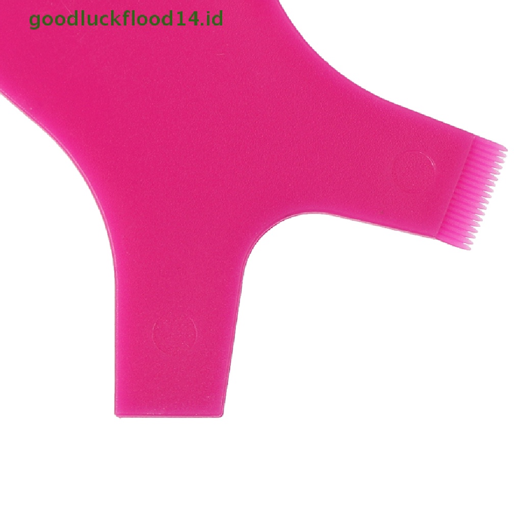 [GOOGFOUR] 10pcs/pack Reusable Plastic Eyelash Brush Clean Y Shape Cangkok Bulu Mata [TOP]