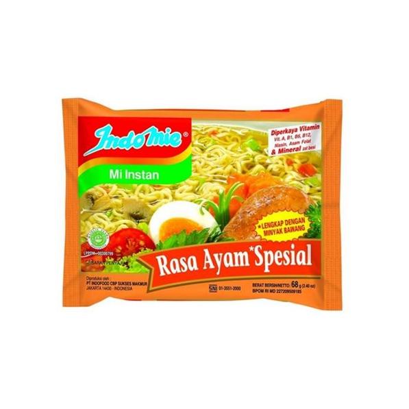

▶ Indomie Mie Instan Ayam Spesial 2 x 68 gr ㅰ