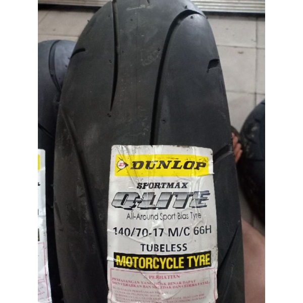 ban dunlop import Q-LITE ring 17 ukuran 140-70/17
