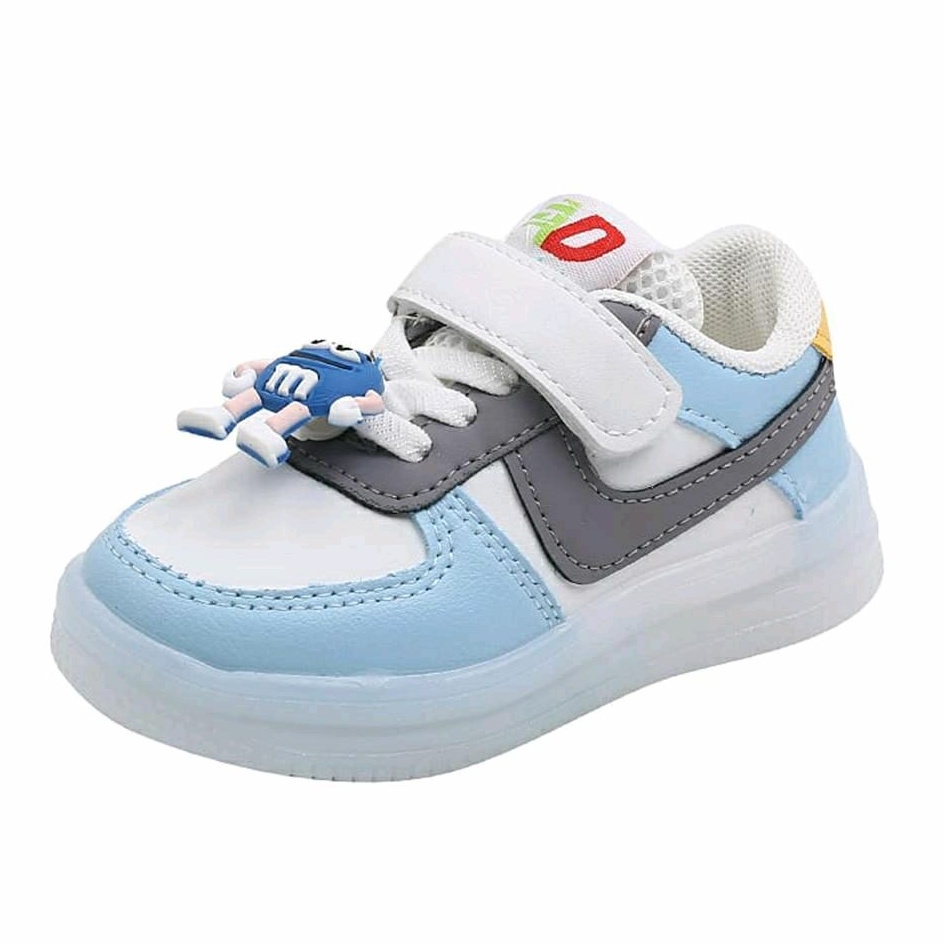 Juragan Junior [COD] Sepatu MAGETA Sepatu anak LED Import Size 22-31