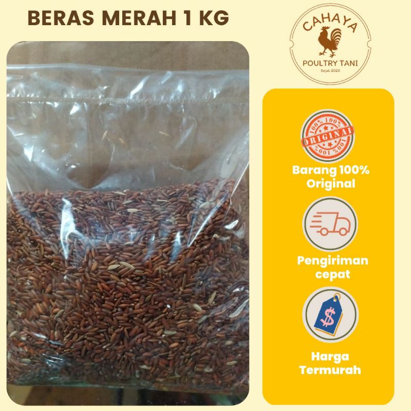 Pakan Ayam BERAS MERAH 1 KG