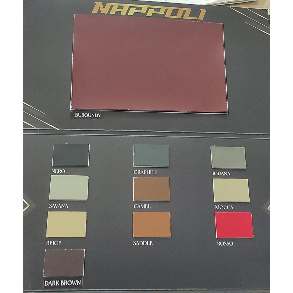 BAHAN JOX NAPPA NAPPOLI DARI AUTOLUX PREMIUM  SYNTHETIC LEATHER PER 0,5M