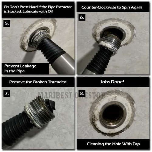 Tab Balik 1/2&quot; M25-M35 | Damaged Screw Extractor | Bolt Screw Remover