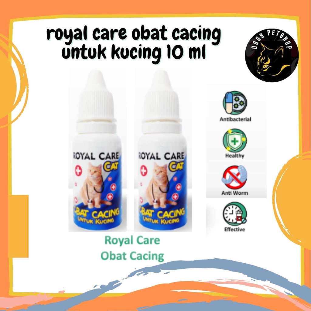 Royal Care Obat Cacing Kucing 10 ML