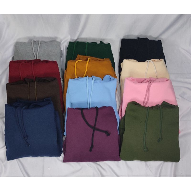 NVR CLOTHING HOODIE POLOS SWEATER JUMPER  BASIC ORIGINAL BRAND BAHAN TEBAL