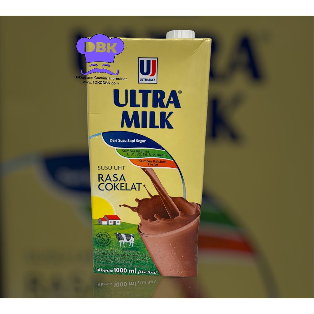 

Susu UHT Ultramilk COKLAT 1lt Susu coklat