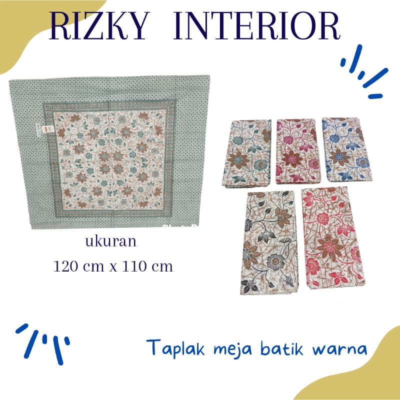 TAPLAK MEJA BATIK / TAPLAK GURU