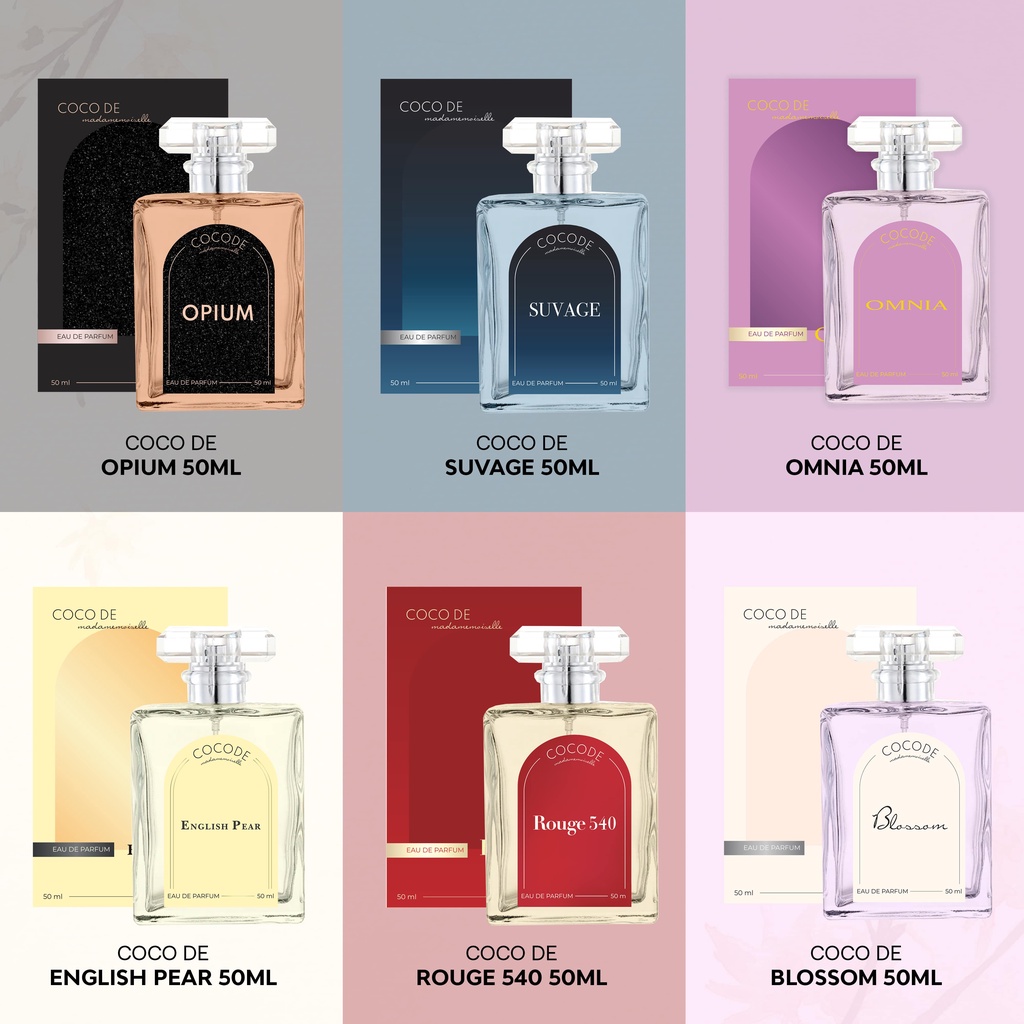 PARFUM COCO DE MADEMOISELLE TAHAN LAMA BPOM 6 VARIAN 50ML