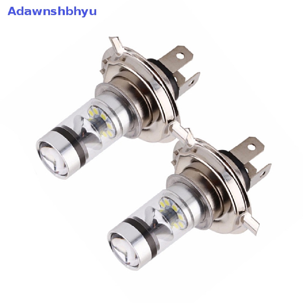 Adhyu H4 100W 20LED Bulb Hi/Lo Beam HID 6000K Putih Lampu Depan Motor High Power ID