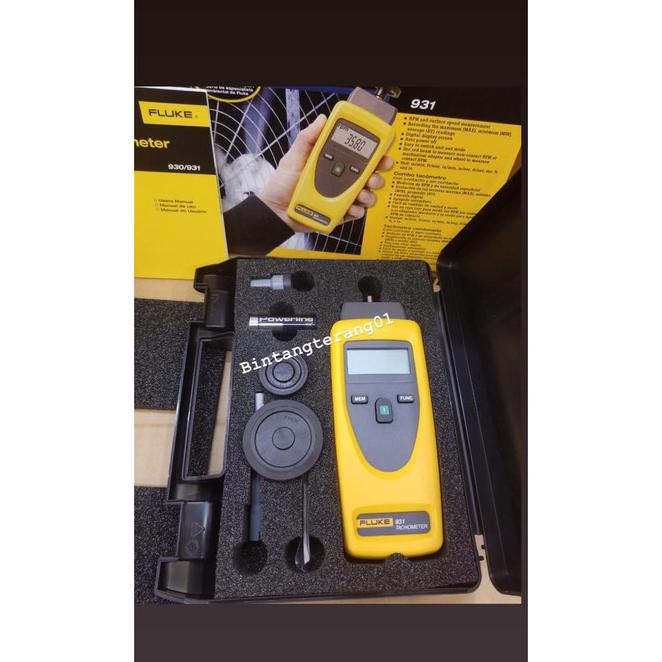 Fluke 931 Contact Dan Noncontact Tachometer
