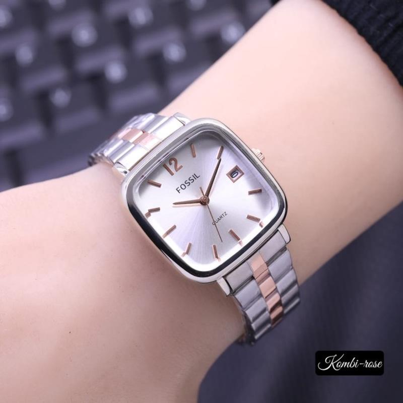 (|W-Gp|)✮» Jam Tangan Wanita Cewe Cowo Kecil Anti Air Jam Tangan Rantai Stainless Wanita Tahan Air J