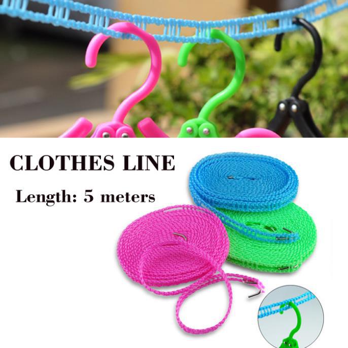 Cheaper-Tali Jemuran 5 meter Clothes Line Termurah