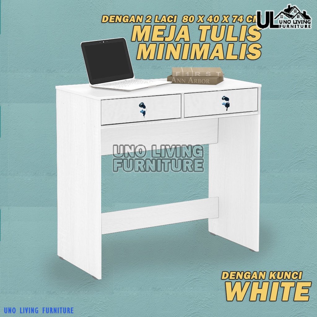 MTK 80 2L MEJA TULIS MEJA KERJA MEJA BELAJAR MEJA DESK MEJA KOMPUTER MEJA TULIS MINIMALIS MEJA KANTOR MEJA RIAS MEJA DENGAN LACI MEJA MINIMALIS