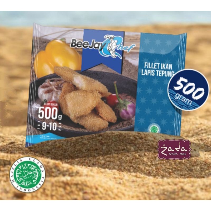 

Bee Jay Fillet Ikan Lapis Tepung 500Gr