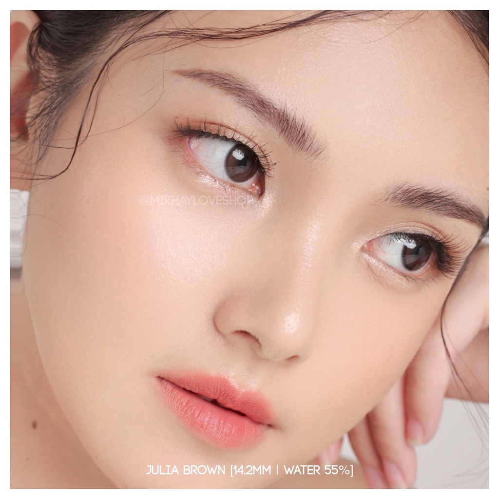 MIKHAYLOVESHOP Softlens Julia Brown | Kittykawaii