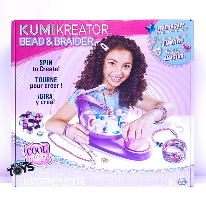 Cool Maker KumiKreator Bead & Braider Friendship Necklace and Bracelet