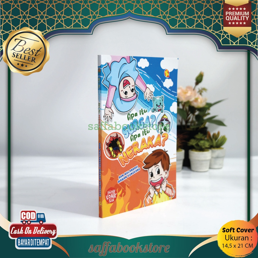 Apa itu Surga? Apa itu Neraka? Penerbit Al-Kautsar Kids Buku Jagoan Komik Islam Komik Anak Islami Be