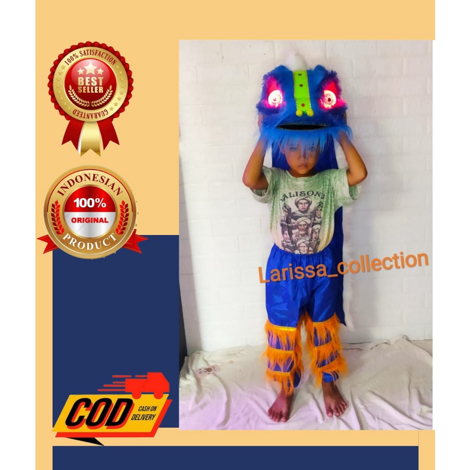 MAINAN ANAK BARONGSAI MATA MENYALA + CELANA TERMURAH