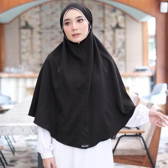 KERUDUNG MARYAM RENDA XL/JILBAB JUMBO/HIJIAB RENDA JUMBO/BERGO RENDA/HIJAB INSTAN