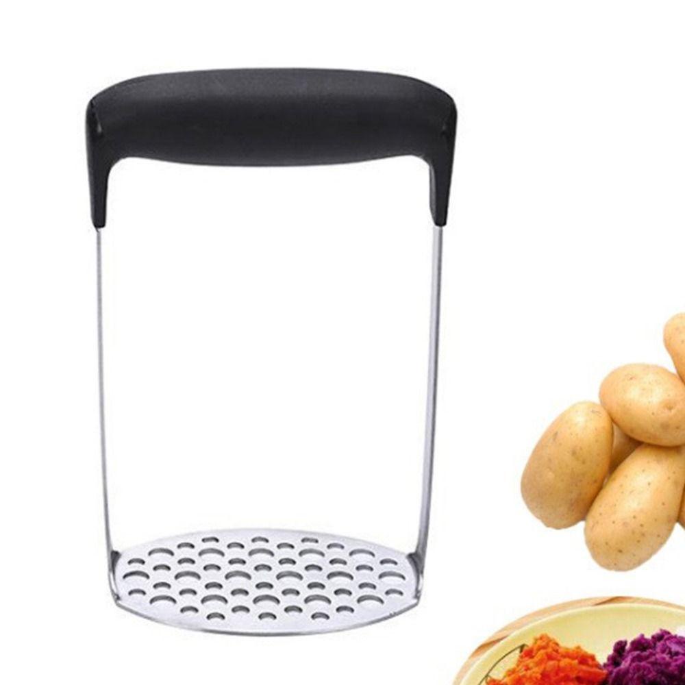 TOP Potato Masher Gadget Sayuran Manual Stainless Steel Crusher