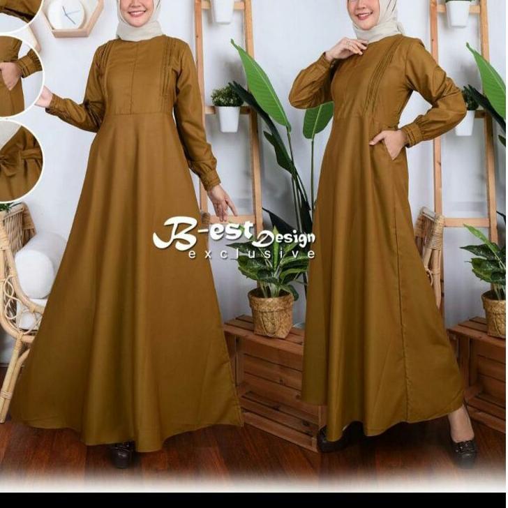 →➘✹ GAMIS DINAS KEKI PNS / GAMIS KHAKI / GAMIS KEKI/ GAMIS PDH / PEMDA / TOYOBO Ready
