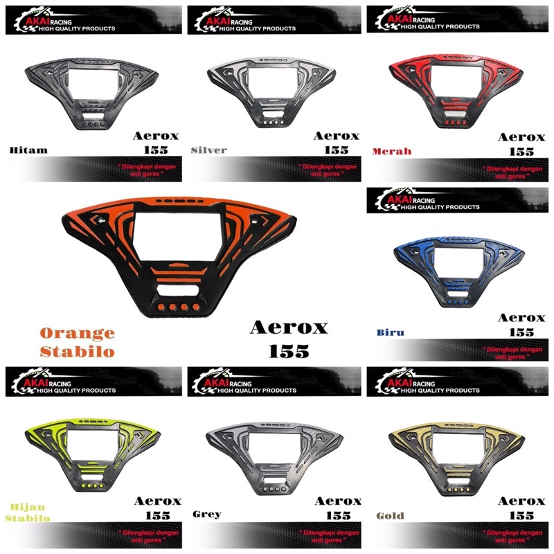 protector speedo AEROX NEW 155 connected pelindung kilometer/speedo meter yamaha all new aerox 155 conected
