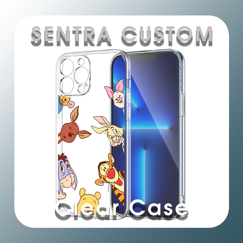 Clear Case IPHONE 7 8 7PLUS 8 PLUS X XS Karakter Kartun Anime DISNEY