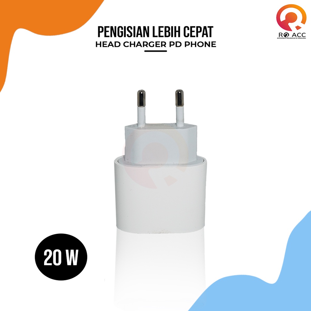 [RO ACC] 20W/18W USB C PD CHARGER X XR XS MAX 11 12 13 14 PRO MAX ORIGINAL