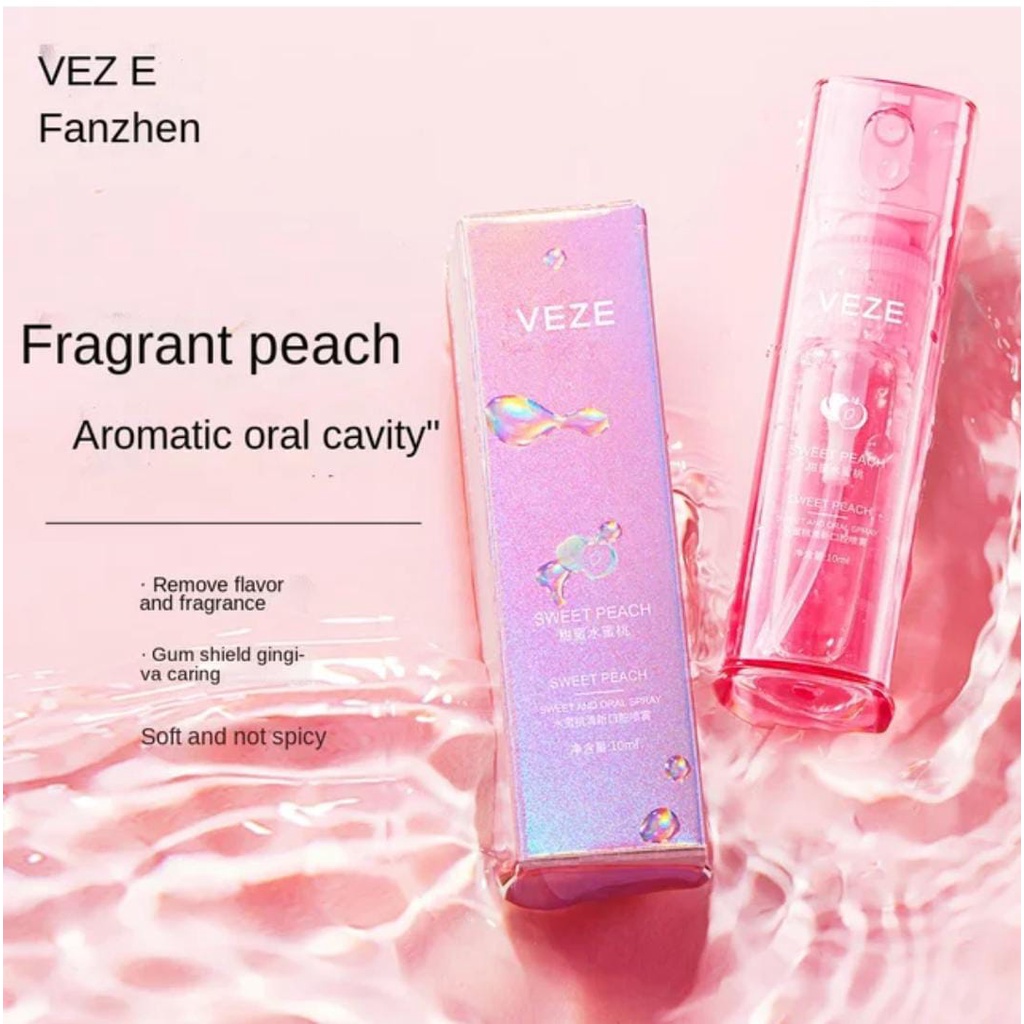 Veze Cool Oral Sash Spray Fresh Breath Oral Refshing Spray Mouth 10ml CJR