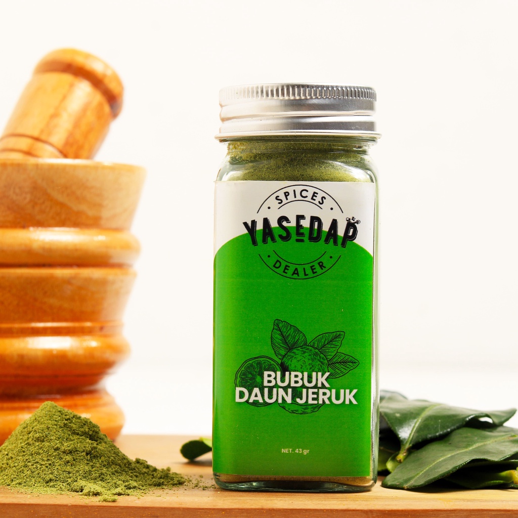 

Yasedap Bubuk Daun Jeruk Kaffir Lime Leaves Powder Bumbu Masak Premium